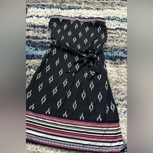 White House Black Market Strapless Dress